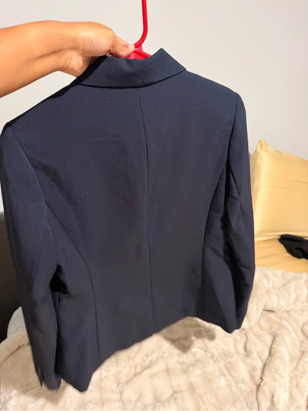Worthington Women's Navy Tailored Blazer petite M and Trouser petite 4 Suit set
